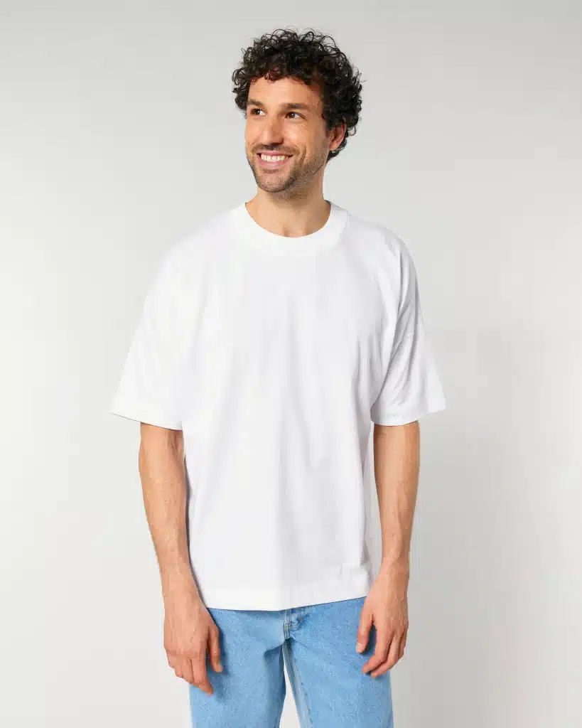 T-shirt Oversize Unisexe Personnalisable – Coton bio