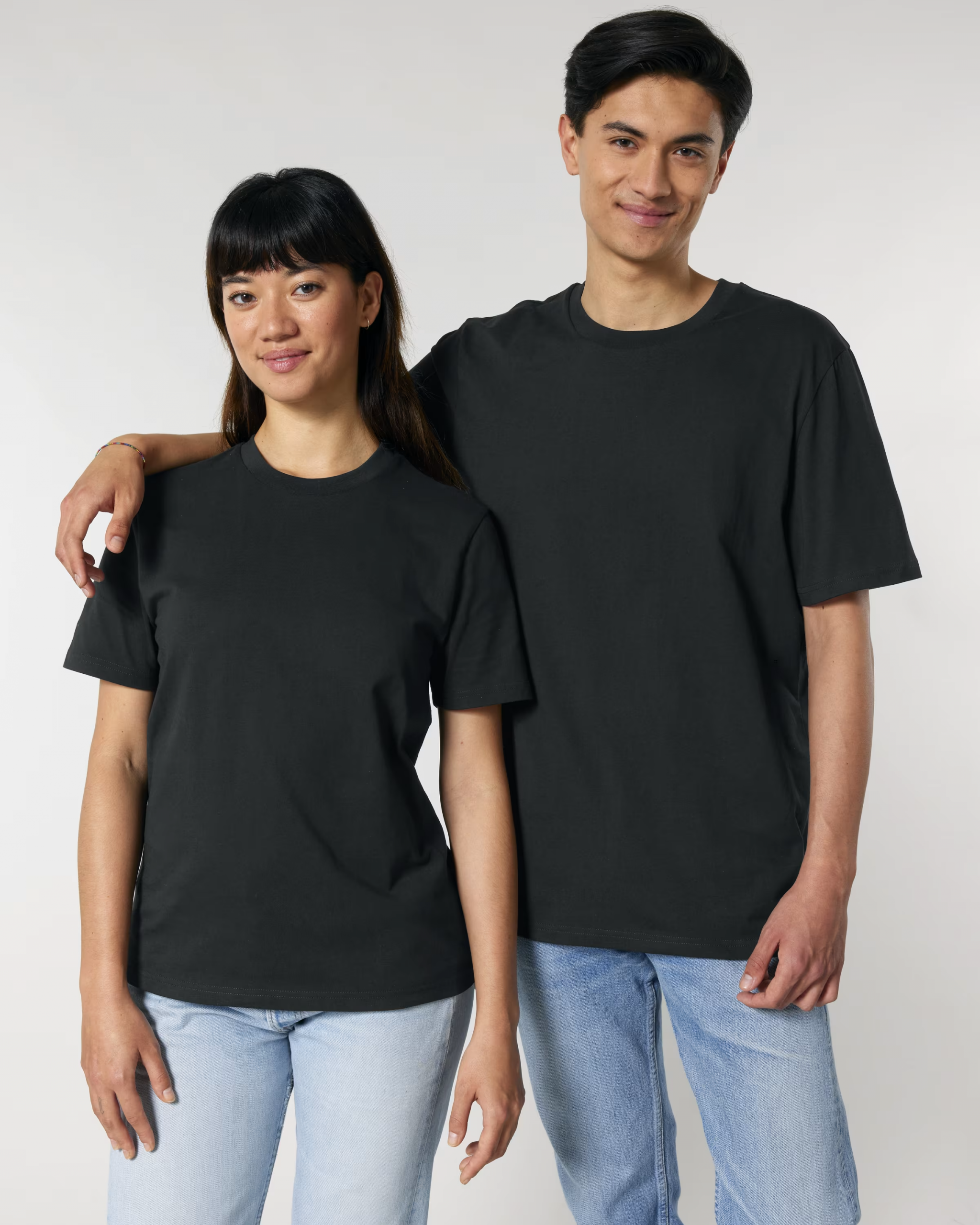 T-shirt Coupe Simple Unisexe Personnalisable – 100 % Coton Bio